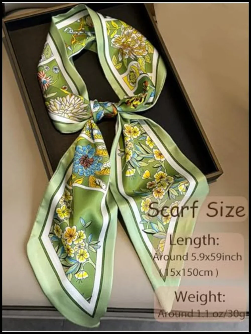 N/A silky scarf